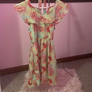 kids holiday editions floral dress